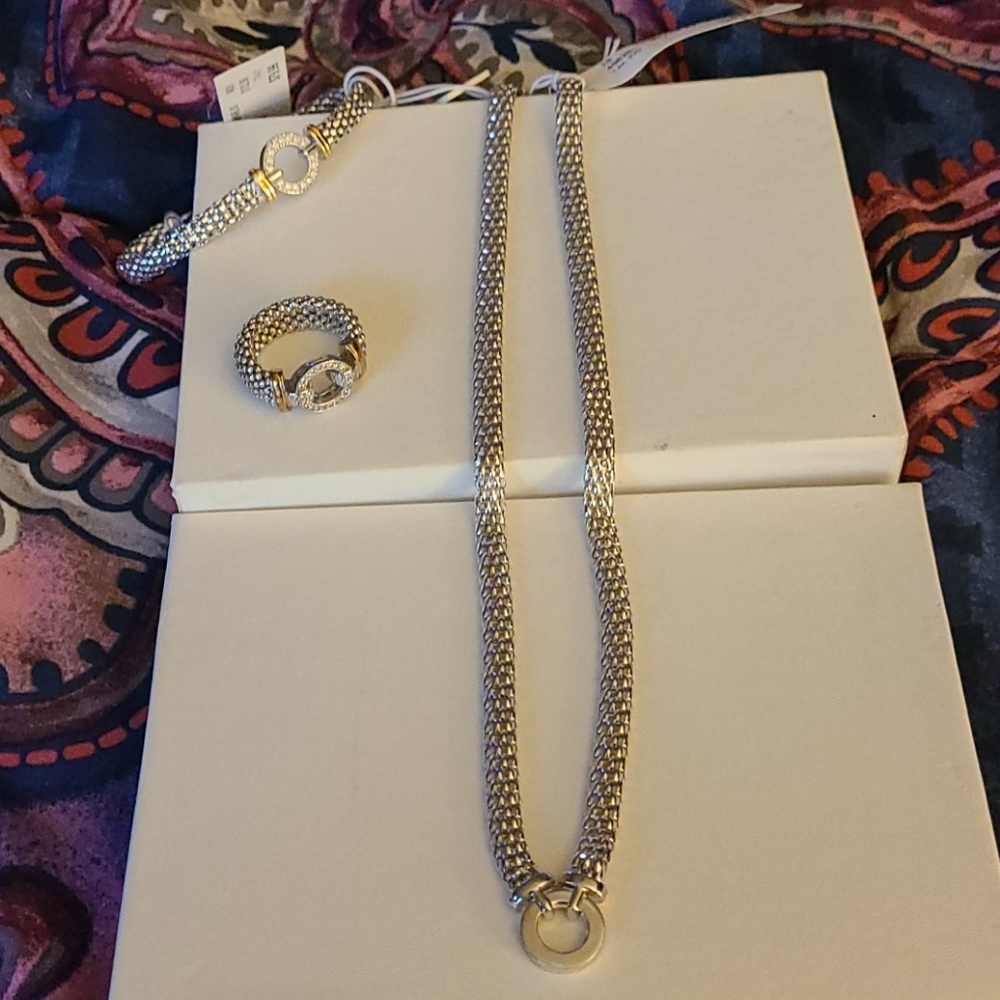 Mia Fiore Necklace Bracelet Ring Set